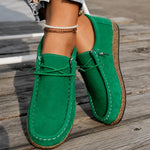 Camille | Loafers i mönstrad canvas