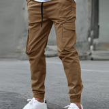 Cargo joggers med avslappnad passform