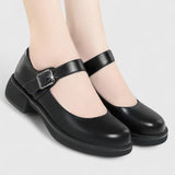 Charlotte | Mary Janes med tjock sula