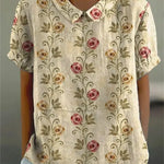 Ellia | Elegant blommig blus