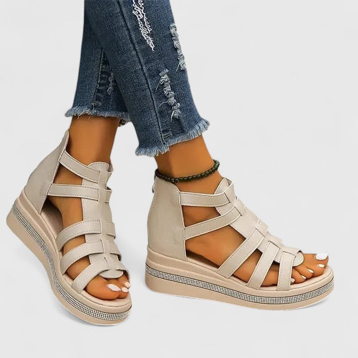 Kendall – Ortopediska Sandaler Med Strass