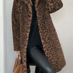 Rosa – Leopard Vinterjacka