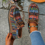 Sylvie | Vadderade bohemiska loafers